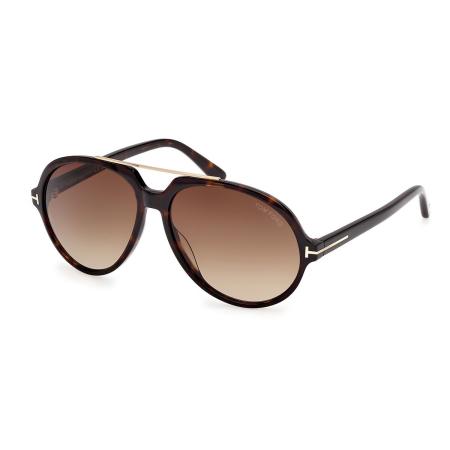 Tom Ford FT1210 AALTO 52F Tortoiseshell Heren Zonnebril