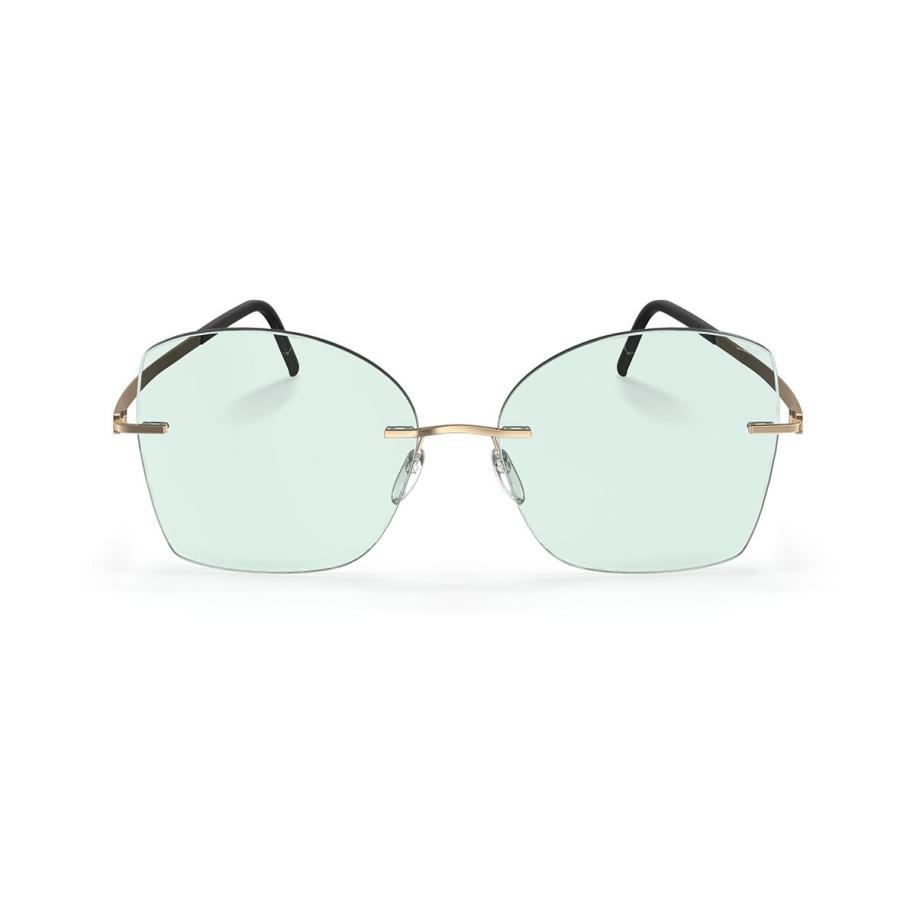 Silhouette Terranea Randloos 8193/75 7520 Goud Heren Zonnebril