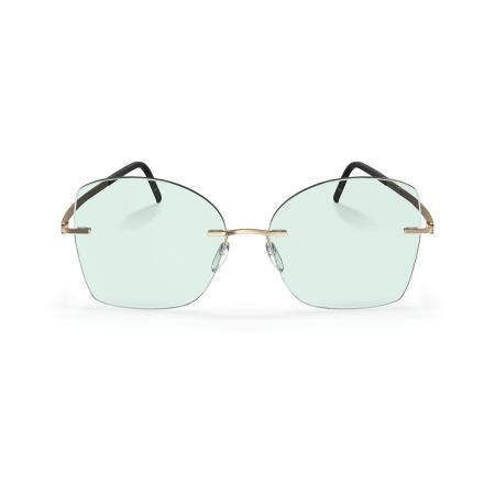 Silhouette Terranea Randloos 8193/75 7520 Goud Heren Zonnebril