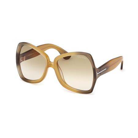 Tom Ford FT1222 JERRY 41F Geel Dames Zonnebril