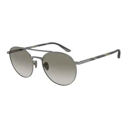 Giorgio Armani AR6156 30038E Gunmetal Heren Zonnebril