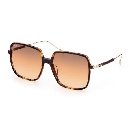 TODS TO0321 56F Tortoiseshell Dames Zonnebril