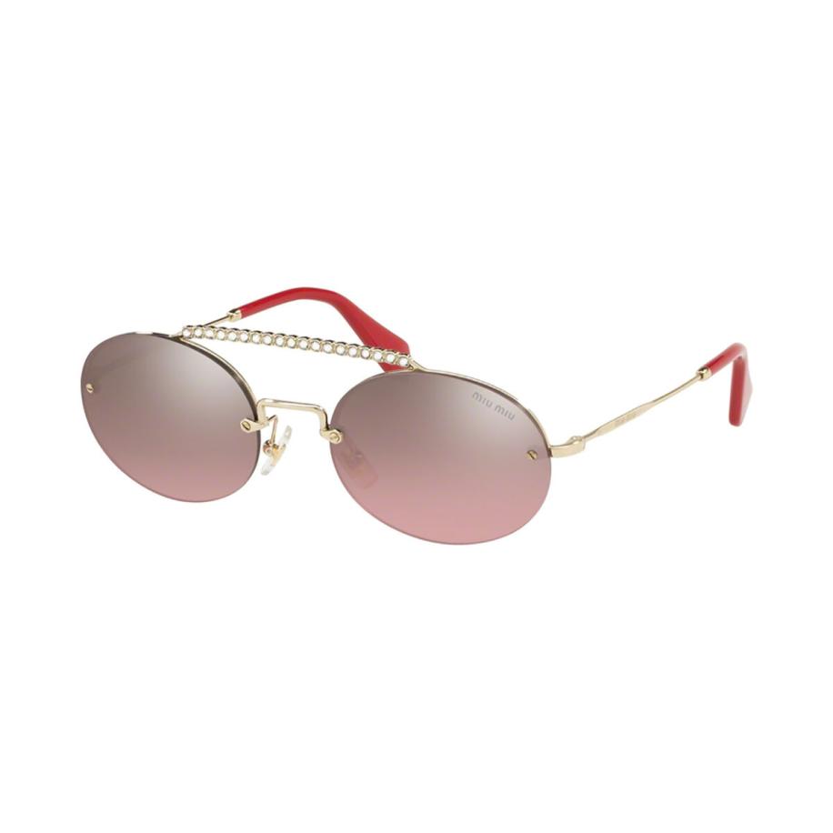 Miu Miu MU60TS ZVN095 Goud Dames Zonnebril