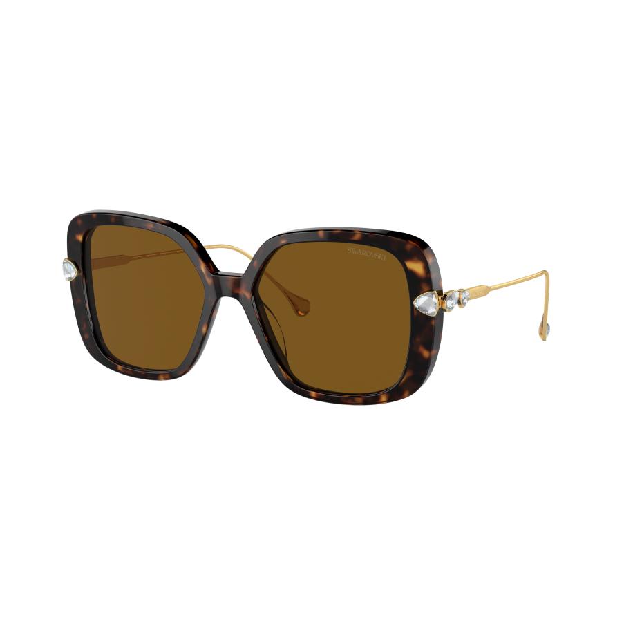 Swarovski SK6011 Polarized 100283 Tortoiseshell Dames Zonnebril Bruin