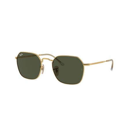 Ray-Ban Unisex Sunglass RB3694 Jim - Framekleur: Arista goud, Lenskleur: Groen