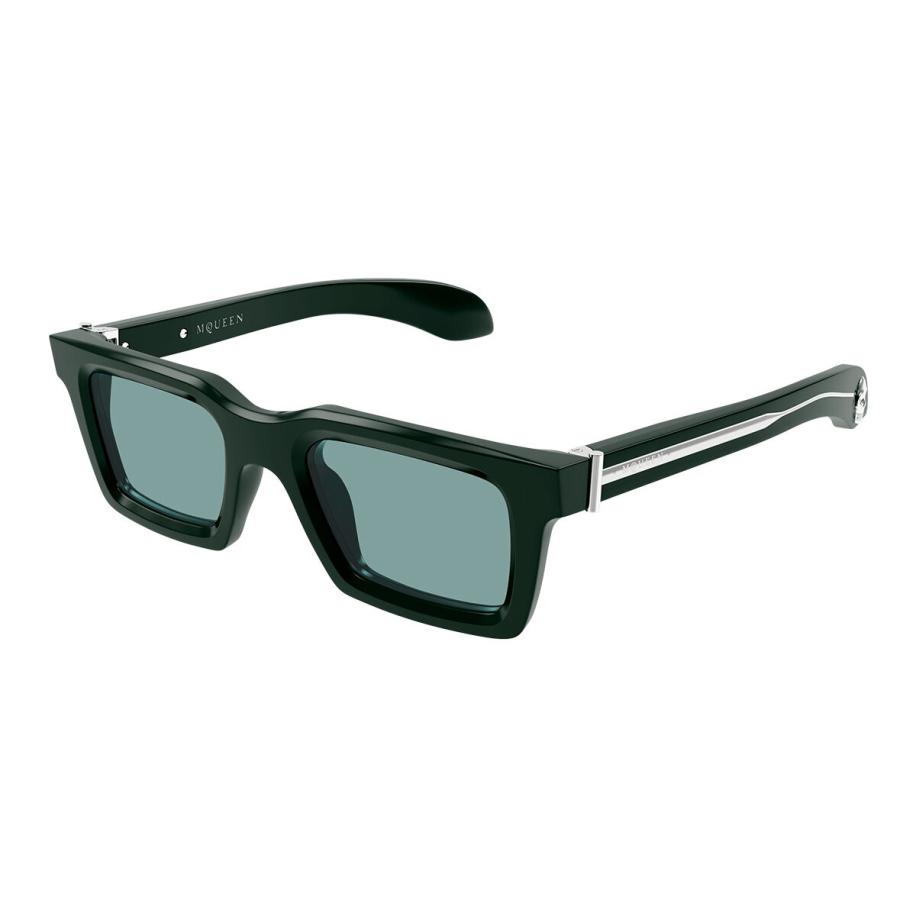 Alexander McQueen AM0506S 4 Groen Heren Zonnebril