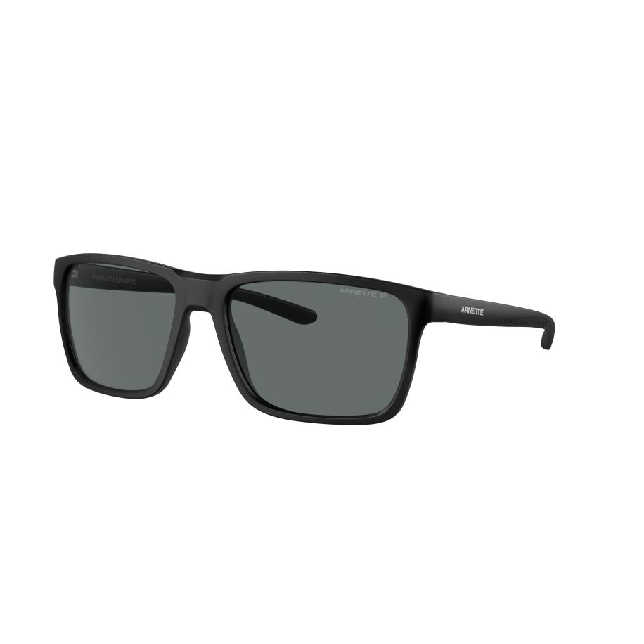 Arnette Mannelijk Sunglass AN4323 Sokatra - Framekleur: Matzwart, Lenskleur: Polarized grijs Grijs