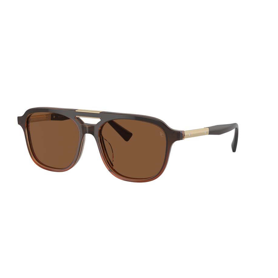 Brunello Cucinelli Mannelijk Sunglass BC4001S - Framekleur: Cognac Vintage, Lenskleur: Polar bruin Bruin
