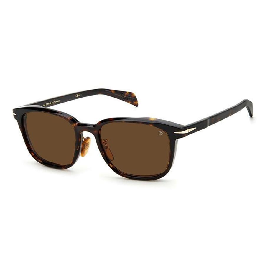 David Beckham DB 7081/F/S Aziatische pasvorm 86/70 Tortoiseshell Heren Zonnebril