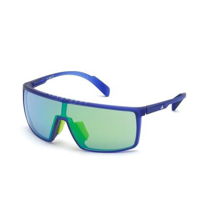 Adidas Sport SP0004 91Q Blauw Heren Zonnebril