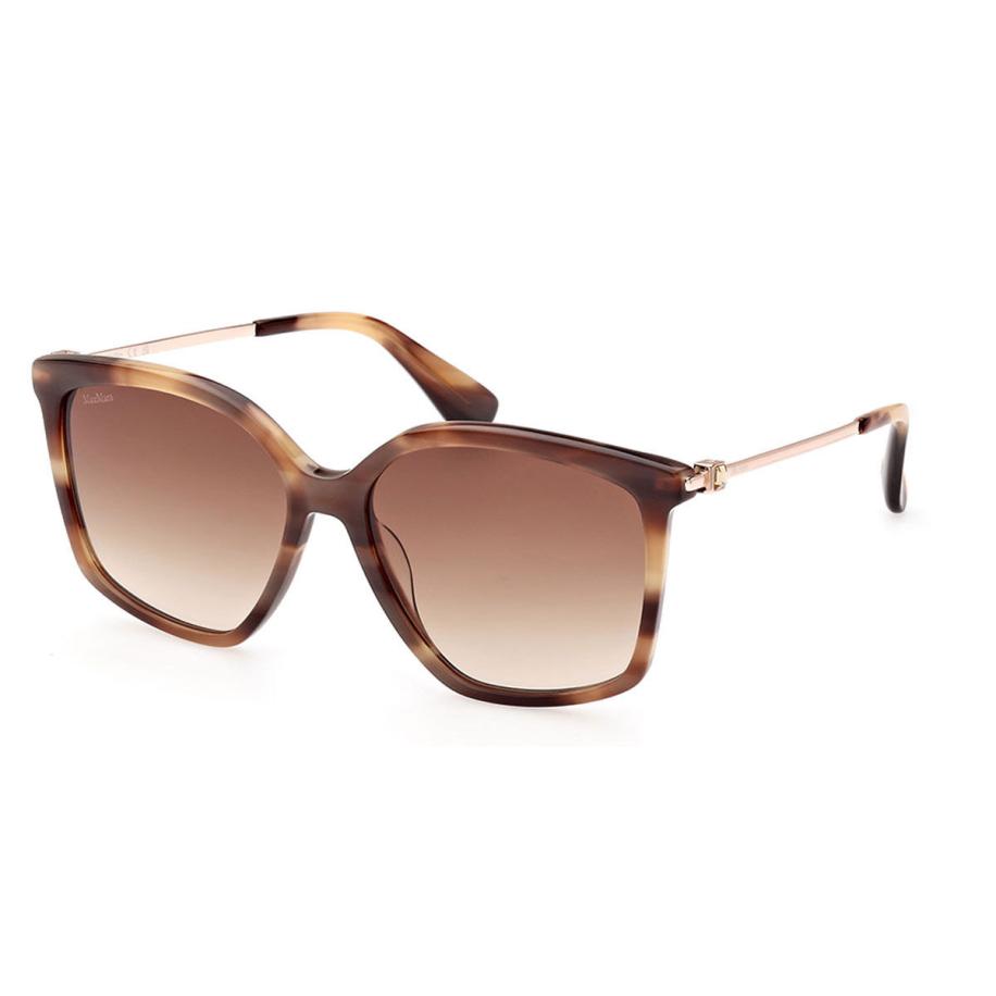 Max Mara MM0055 48F Tortoiseshell Dames Zonnebril