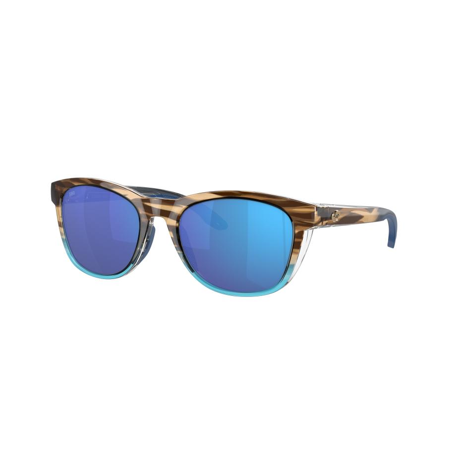 Costa Vrouwelijk Sunglass 6S9108 Aleta - Framekleur: Wahoo, Lenskleur: Blauw gespiegeld Blauw