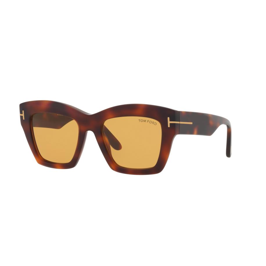 Tom Ford Vrouwelijk Sunglass FT1191 - Framekleur: Tortoise blond, Lenskleur: Bruin Bruin