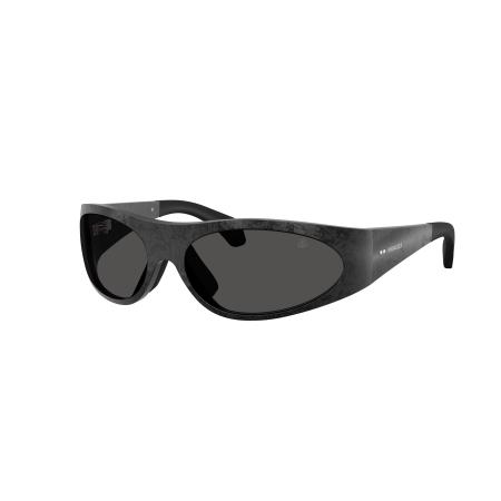 Moncler Unisex Sunglass ME7001 Inara - Framekleur: Matte Zwart Koolstof, Lenskleur: Donkergrijs effen