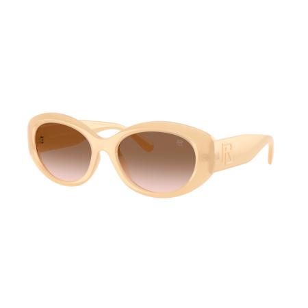 Ralph Lauren Vrouwelijk Sunglass RL8232U - Framekleur: Opaalbruin marsepein, Lenskleur: Gradiënt bruin