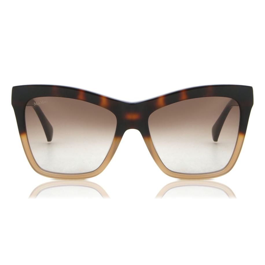 Max Mara MM0008 56F Tortoiseshell Dames Zonnebril