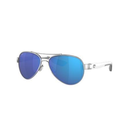 Costa Vrouwelijk Sunglass 6S4006 Loreto - Framekleur: Palladium, Lenskleur: Blauw gespiegeld