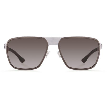 Ic! Berlin IC0042 Molybdenum Rough-Graphite Grijs Heren Zonnebril