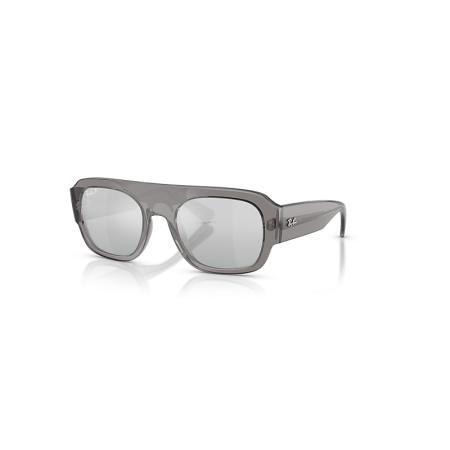 Ray-Ban Rb2218 zonnebril Transparant Grijs montuur Grijs glazen Gepolariseerd 55-22