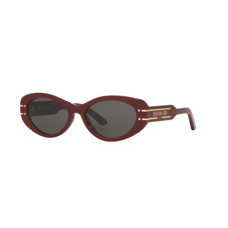 DIOR Vrouwelijk Sunglass CD40170U - Framekleur: Rood, Lenskleur: Grijs