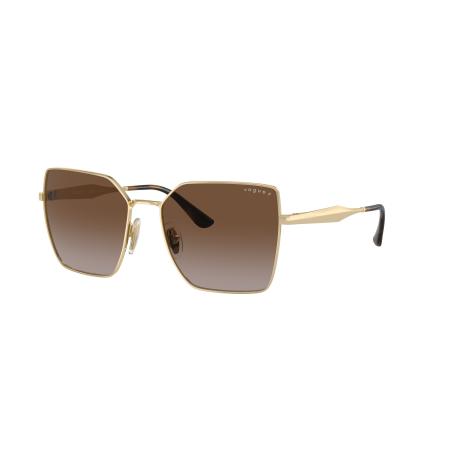 Vogue Eyewear Vrouwelijk Sunglass VO4284S - Framekleur: Lichtgoud, Lenskleur: Gradiënt Bruin Polar
