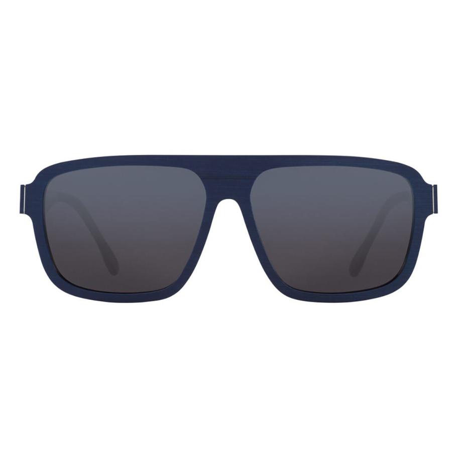Ic! Berlin IC0005 Egon 85C Blauw Heren Zonnebril