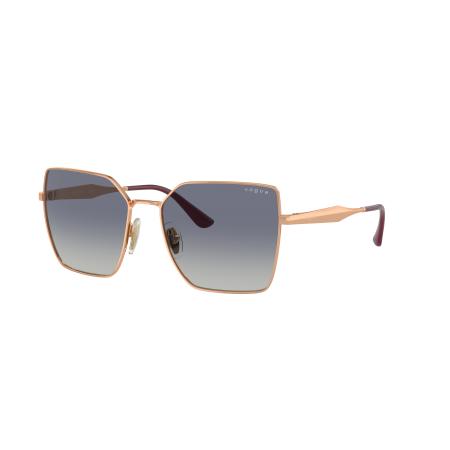 Vogue Eyewear Vrouwelijk Sunglass VO4284S - Framekleur: Roségoud, Lenskleur: Grijs gradiënt donkerblauw