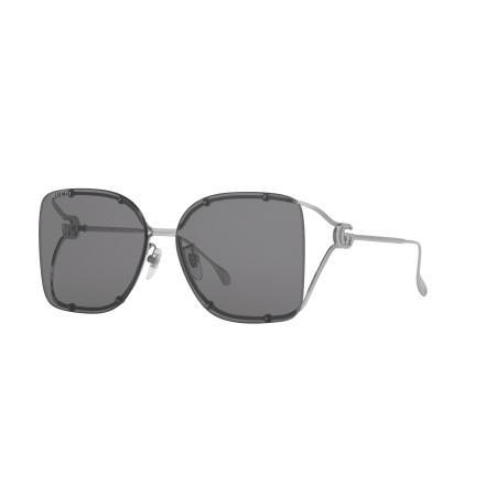 Gucci Vrouwelijk Sunglass GG1713SA - Framekleur: Zilver, Lenskleur: Paars