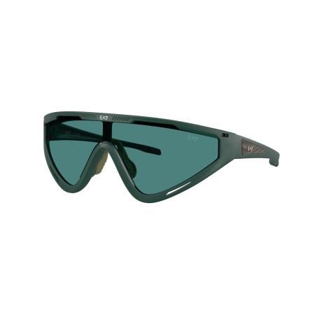 EA7 Mannelijk Sunglass Q74001 - Framekleur: Mat Poseidon, Lenskleur: Blue Contrast Enhancement
