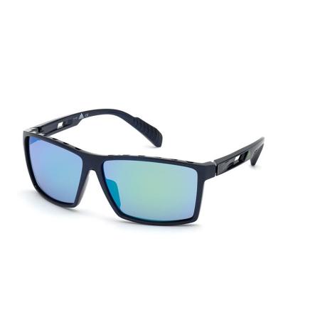 Adidas Sport SP0010 91Q Blauw Heren Zonnebril