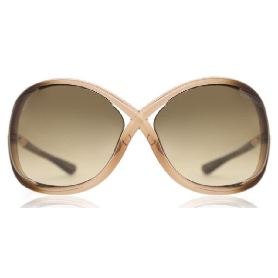 Tom Ford FT0009 WHITNEY 74F Bruin Dames Zonnebril