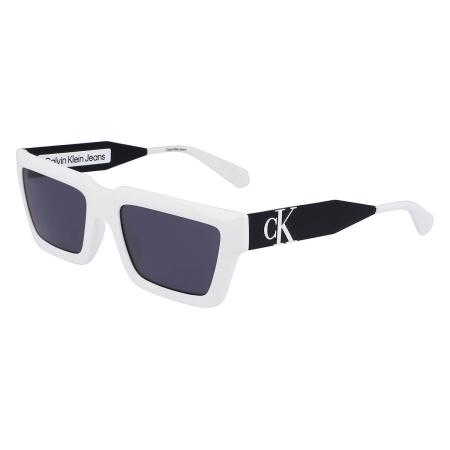 Calvin Klein Jeans CKJ22641S 100 Wit Heren Zonnebril