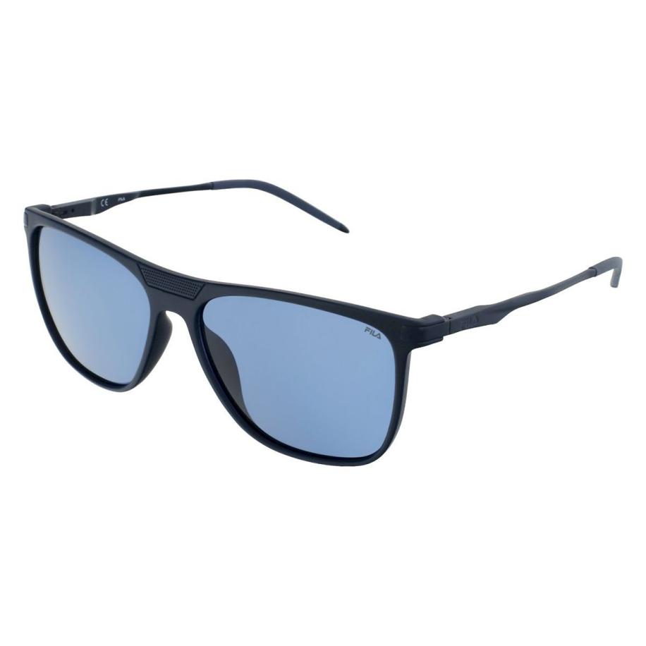 Fila SF9381 Polarized 7PAP Blauw Heren Zonnebril