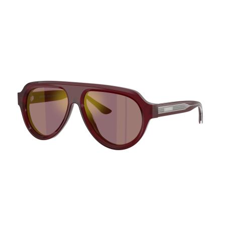 Ferrari Unisex Sunglass FH2019U - Framekleur: Opaal rood, Lenskleur: Violet/goud