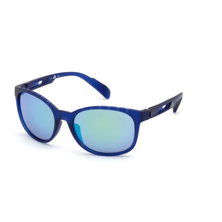 Adidas Sport SP0011 91C Blauw Heren Zonnebril