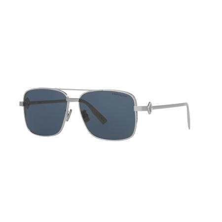DIOR Mannelijk Sunglass DM40146U - Framekleur: Grijs, Lenskleur: Blauw