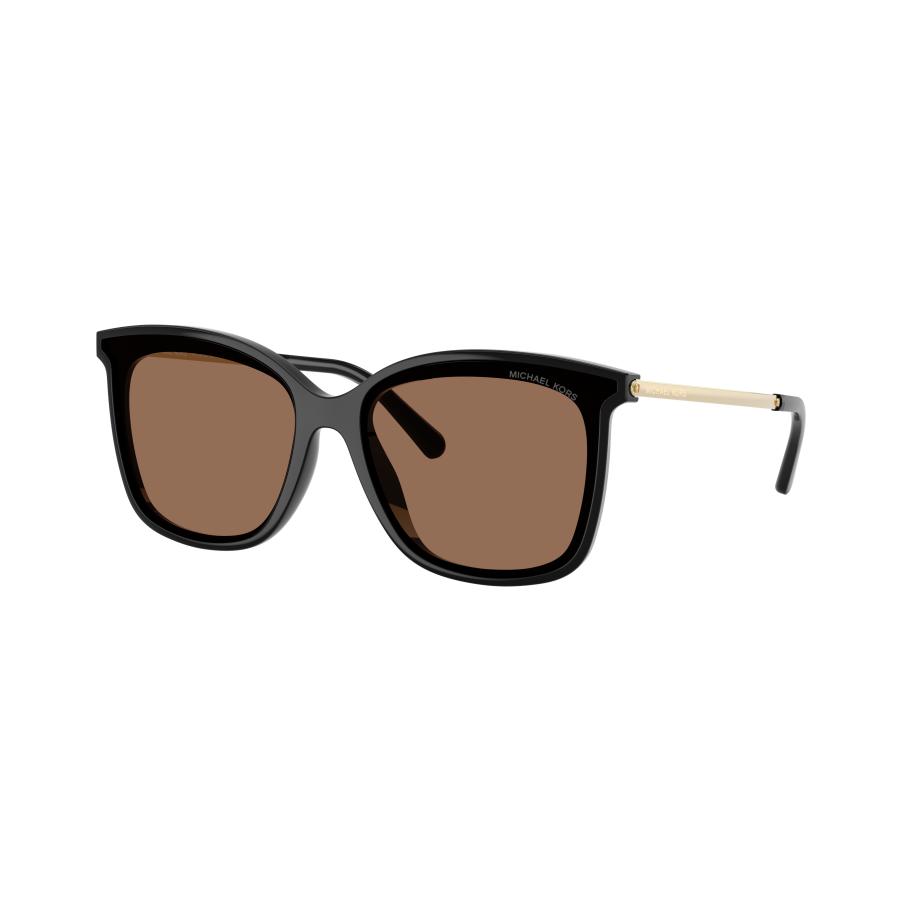 Michael Kors Vrouwelijk Sunglass MK2079U Zermatt - Framekleur: Zwart, Lenskleur: Bruin effen Bruin