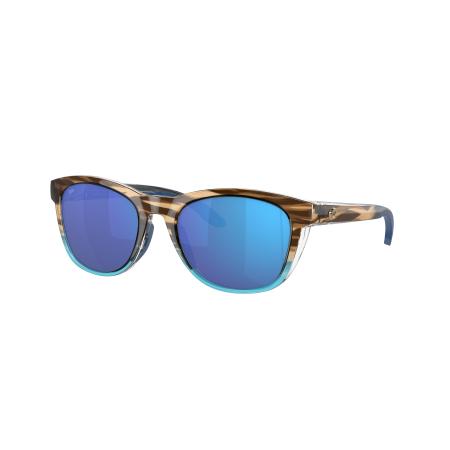 Costa Vrouwelijk Sunglass 6S9108 Aleta - Framekleur: Wahoo, Lenskleur: Blauw gespiegeld