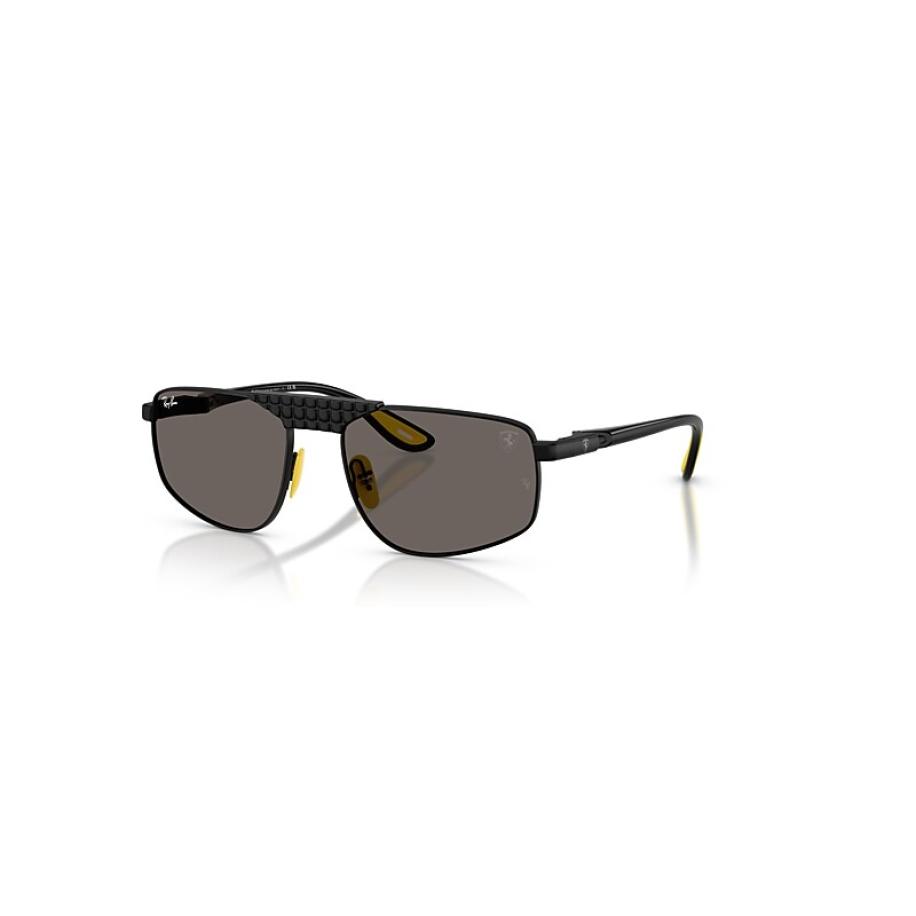 Ray-Ban Rb3776m Scuderia Ferrari Collection zonnebril Zwart montuur Grijs glazen 58-18 Zwart
