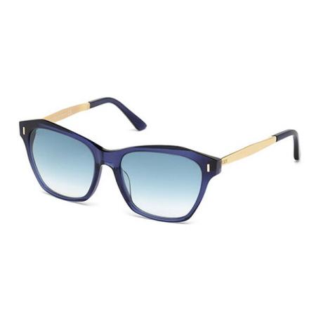 TODS TO0169 90W Blauw Dames Zonnebril