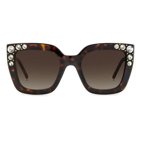 Carolina Herrera HER 0130/S 086/HA Tortoiseshell Dames Zonnebril