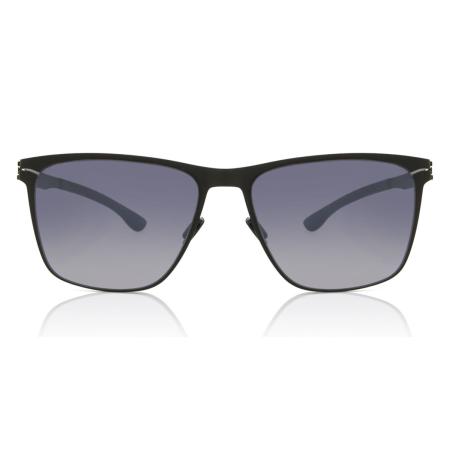 Ic! Berlin IC0003 Charlie 02B Zwart Heren Zonnebril