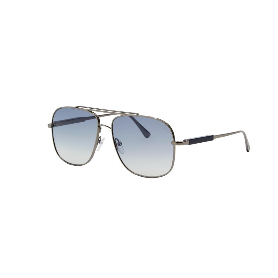 Tom Ford FT0669 JUDE 12W Grijs Heren Zonnebril Blauw