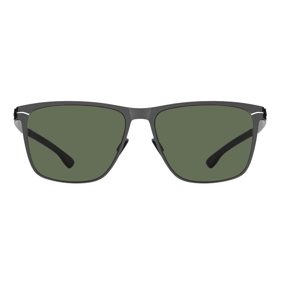 Ic! Berlin IC0003 Charlie 8N Gunmetal Heren Zonnebril