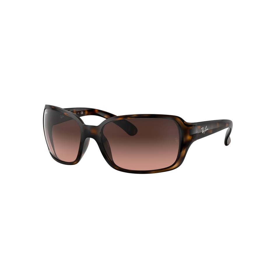 Ray-Ban Vrouwelijk Sunglass RB4068 - Framekleur: Havana, Lenskleur: Roze/bruin gradiënt Multicolor