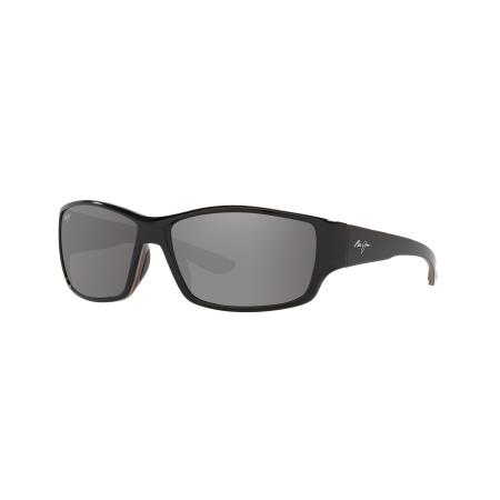 Maui Jim Mannelijk Sunglass Local Kine - Framekleur: Zwart, Lenskleur: Neutral Grey