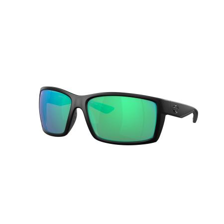 Costa Mannelijk Sunglass 6S9007 Reefton - Framekleur: Black-out, Lenskleur: Groen gespiegeld