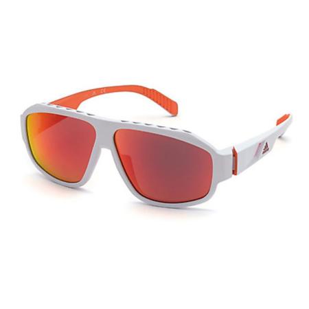Adidas Sport SP0025 21L Wit Heren Zonnebril