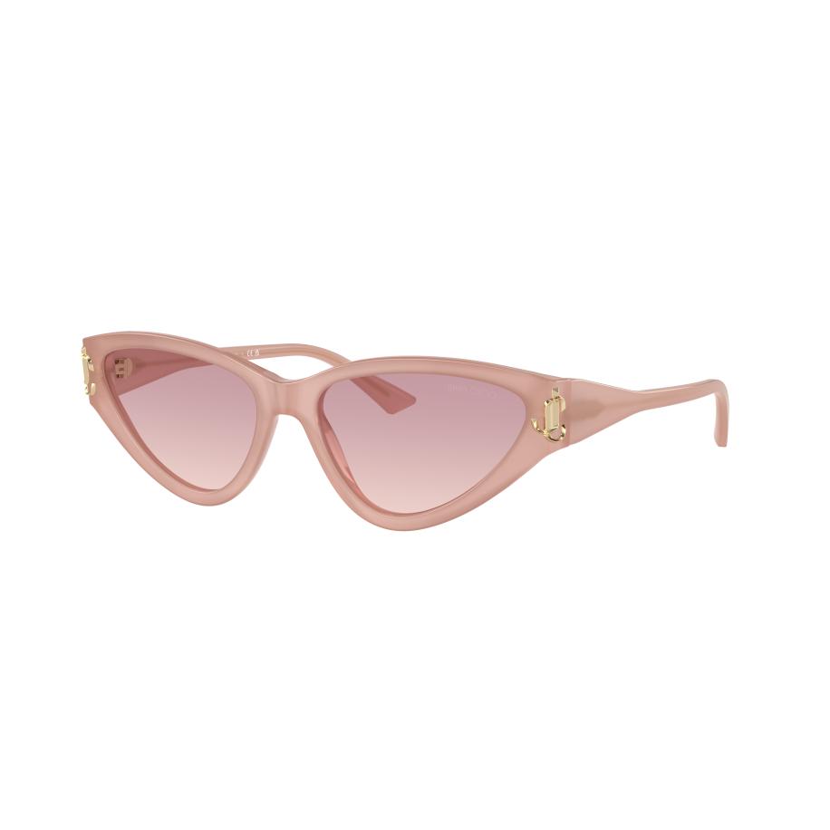 Jimmy Choo Vrouwelijk Sunglass JC5019 - Framekleur: Opaal roze, Lenskleur: Bruin Gradiënt Violet Multicolor