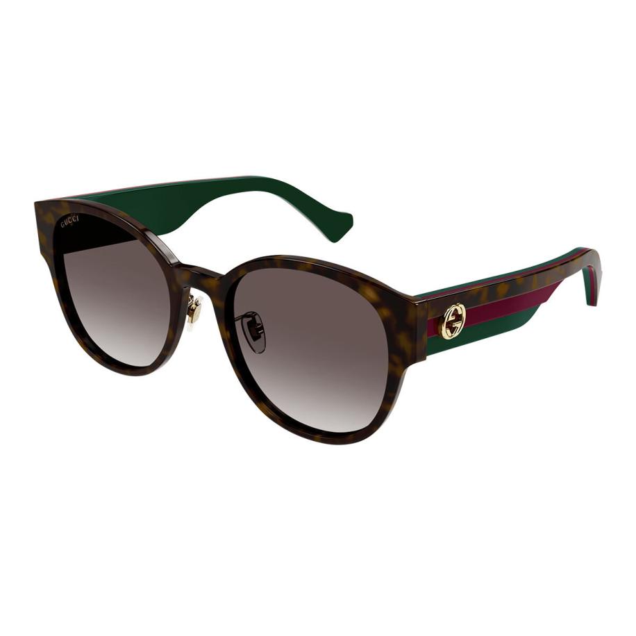 Gucci GG1304SK Aziatische pasvorm 2 Tortoiseshell Dames Zonnebril